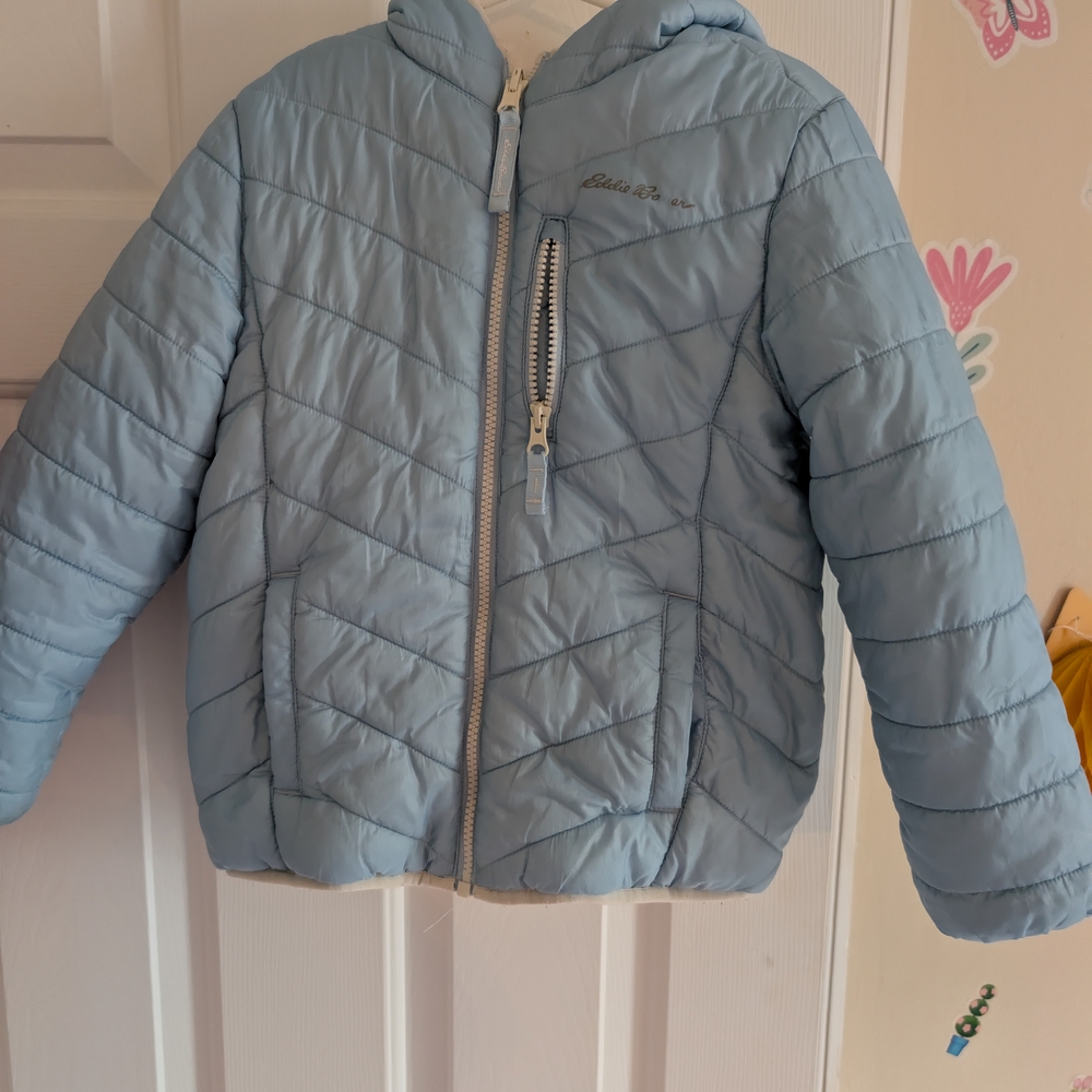 Eddie Bauer Kids Sky Blue Puffer Jacket
